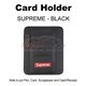 SUPREME CARD BLACK