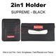 2IN1 SUPREME BLACK