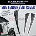 SAMURAI-LIPS Universal Side Fender Vent Cover Car Diffuser Type-R Aerodynamic Spoiler Trim HONDA TOYOTA PROTON PERODUA
