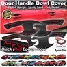 FORD HONDA PERODUA PROTON TOYOTA Black Red Logo Exterior Car Door Handle Bowl Cover Scratch Protector Sticker Trim
