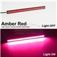 Universal Fit Super Bright 17cm 12v Car Bumper COB LED Driving Daytime Running Lamp Light DRL Waterproof Strip Bar *Pair