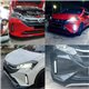 PERODUA MYVI G3 FACELIFT 2022 - 2024 3in1 Front Bumper Super Bright LED Daytime Running Light DRL with Sequential Signal