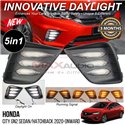 HONDA CITY GN2 Sedan/Hatchback 2020 - ONWARD 5in1 Front Bumper LED Daytime Running Light DRL w/ Sequential Turn Signal