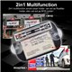 2024 Newest 2in1 Malaysia JPJ Car Road Tax and RFID TNG Tag Easy Install HD Premium Clear Acrylic Holder Cover Casing