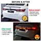 TOYOTA VIOS 2023 - 2025 6in1 Running Rear Bumper Bonnet Trunk Center Garnish Brake LED Light Bar with Welcome and Signal