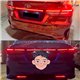 TOYOTA VIOS 2023 - 2025 6in1 Running Rear Bumper Bonnet Trunk Center Garnish Brake LED Light Bar with Welcome and Signal