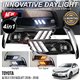 TOYOTA ALTIS E170 Facelift 2016 - 2018 4in1 Front Bumper Mustang Style LED Daytime Running Light DRL with Turn Signal