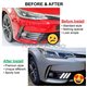 TOYOTA ALTIS E170 Facelift 2016 - 2018 4in1 Front Bumper Mustang Style LED Daytime Running Light DRL with Turn Signal