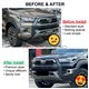 TOYOTA HILUX REVO ROCCO ROGUE 2020 - Onward 3in1 Front Bumper LED Daytime Running Light DRL with Running Turn Signal