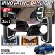 TOYOTA HILUX REVO ROCCO 2017 - 2019 3in1 Front Bumper Fog Lamp Cover LED Daytime Running Light DRL with Turn Signal