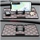 3in1 Multifunction Checkmate Dice Dadu Non-Slip Temporary Parking Number Phone Holder Stand Car Dashboard Mat Tray Pad