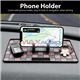 3in1 Multifunction Checkmate Dice Dadu Non-Slip Temporary Parking Number Phone Holder Stand Car Dashboard Mat Tray Pad