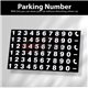 3in1 Multifunction Checkmate Dice Dadu Non-Slip Temporary Parking Number Phone Holder Stand Car Dashboard Mat Tray Pad