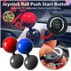 Universal Fit Car Engine Push to Start Stop Button Ignition Starter Switch Joystick Ball Sticker Cover Decoration