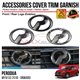 PERODUA MYVI G3 2018 - 2024 Front Rear Logo Emblem Chrome Matte Glossy Forged Carbon Black Garnish Trim