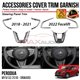 PERODUA MYVI G3 2018 - 2024 Steering Panel Chrome Matte Glossy Forged Carbon Black Garnish Trim