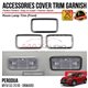 PERODUA MYVI G3 2018 - 2024 Room Lamp Trim (Front) Chrome Matte Glossy Forged Carbon Black Garnish Trim