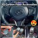 PERODUA MYVI G3 2018 - 2024 Smart Entry Key Remote Control Cover Chrome Matte Glossy Forged Carbon Black Garnish Trim