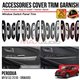 PERODUA MYVI G3 2018 - 2024 Window Switch Panel Cover Chrome Matte Glossy Forged Carbon Black Garnish Trim