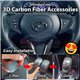 PERODUA MYVI G3 2018 - 2024 Carbon Fiber Interior Accessories Play and Play Garnish Cover Trim Premium