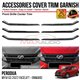 PERODUA MYVI G3 FACELIFT 2022 - ONWARD Front Grille Center Trim Chrome Matte Glossy Forged Carbon Black Garnish Cover