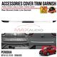 PERODUA MYVI G3 2018 - 2024 Rear Bonnet Under Line Garnish Chrome Matte Glossy Forged Carbon Black Trim Cover