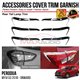 PERODUA MYVI G3 2018 - 2024 Rear Tail Lamp Trim Chrome Matte Glossy Forged Carbon Black Garnish Cover