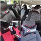 Universal Fit Carbon Fiber Leather Memory Cotton Car Seat Headrest Neck Support Pillow Soft Cushion