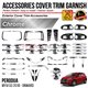 Chrome Exterior Accessories PERODUA MYVI G3 2018 - 2024 Play and Play Garnish Cover Trim Premium