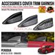 PERODUA MYVI G3 2018 - 2024 Roof Shark Fin Radio Antenna Cover Chrome Matte Glossy Forged Carbon Black Garnish Trim