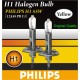 PHILIPS 3000K H1 55W Halogen Bulb Per Pair Made In Germany [12558 C1]