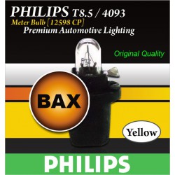 PHILIPS T8.5/4093 Dashboard Meter Bulb Made In Germany [12598 CP]