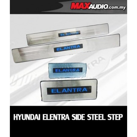 HYUNDAI ELENTRA MD 2011-2014 Stainless Steel Side Sill Step Plate