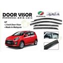 PERODUA AXIA 2014 - 2015 Premium Quality Anti UV Light Injection Door Visor (AL)