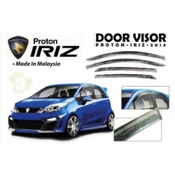 PROTON IRIZ 2014 - 2015 Premium Quality Anti UV Light Injection Door Visor (AL)