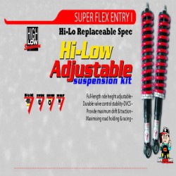 (Most Cars) IMPROVE I.M.P SUPER FLEX ENTRY I Comfort & Stable Hi-Low Coilovers Adjustable Absorber Made in Australia