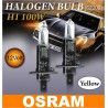 OSRAM 3000K H1 100W Halogen Bulb Per Pair Made In Germany [62200]