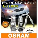 ORIGINAL OSRAM 3000K H3 100W +50% Bright Halogen Bulb [62201]