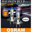 ORIGINAL OSRAM 3000K H7 55W +50% Bright Halogen Bulb [64210]