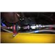 WORKS ENGINEERING USA Black Turbo Oil Feed inline Filter (also fits Honda VTEC oil line) [W-TOLF-BK]