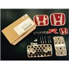 HONDA CIVIC FB 2012 - 2015 5 in 1 Front & Rear Emblem, TYPE-R Emblem, Steering Logo, Sport Pedal Package