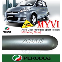 PERODUA MYVI Sport Version Aero Door Moulding [Glittering Silver]