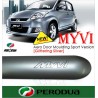 PERODUA MYVI Sport Version Aero Door Moulding [Glittering Silver]