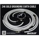 WORKS ENGINEERING 5-Point 24K Real Gold Plated Grounding Earth Cable [W-GEC]