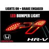 HONDA HRV, VEZEL, XRV Rear Reflector Light Bar LED Bumper Light (Red) Made in Thailand
