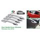 PERODUA AXIA 3 Layer 8 Pcs Chrome Door Handle Covers for 4 Doors Made in Malaysia (SX)