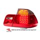 BMW E46 4 Doors 2002 - 2005 3-Series: EAGLE EYES Red/ Clear LED Tail Lamp [TL-064-BMW]