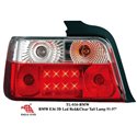 BMW E36 2D 3-Series 1992 - 1997 EAGLE EYES CLEAR RED LED Tail Lamp [TL-016-BMW]