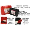 CARFIT 4GA or 6GA 12V/ 24V Mega Thick Heavy Duty Battery Booster Cable Engine Jump Start Kit for All Cars, Van and Truck [EA]