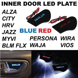 PROTON, PERODUA, HONDA & TOYOTA Car Inner/ Inside 4 Doors Handle Bowl Cover LED Board (Red/ Blue)